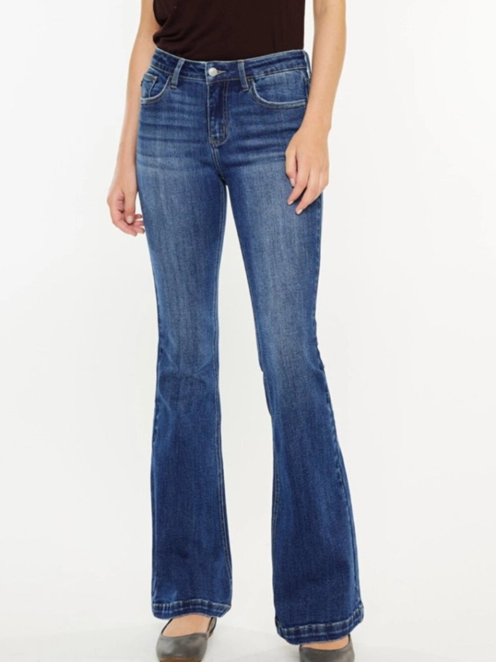 KanCan Mid Rise Flare Jeans